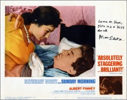 Saturday Night and Sunday Morning Lobby Card 8